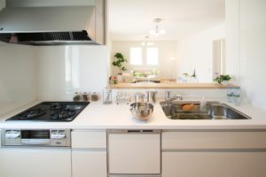 明るい綺麗なキッチン